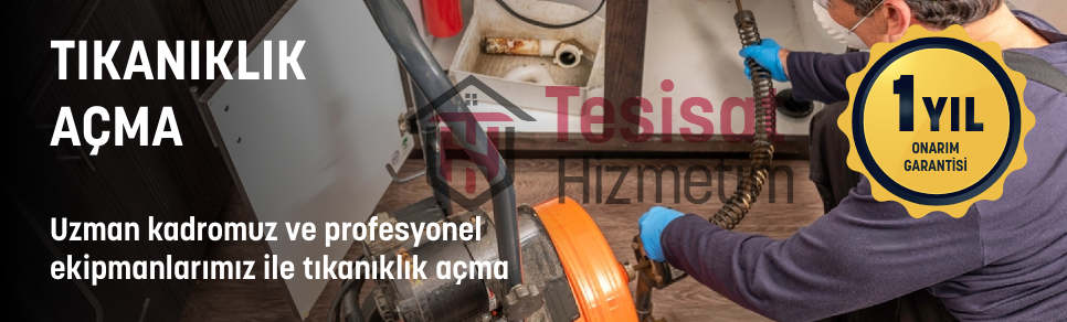 Kameralı cihazla profesyonel tıkanıklık açma