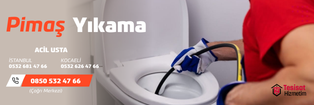 Kameralı cihazla tuvalet gideri kontrolü