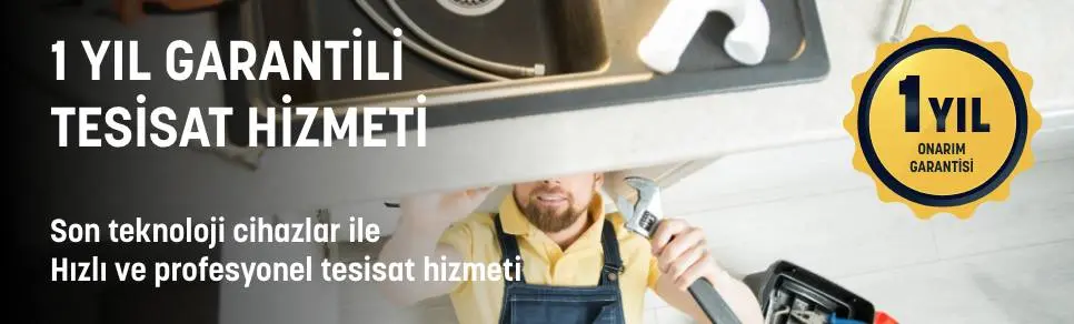 İstanbul su tesisatçısı ve bir yıl garantili tesisat hizmeti